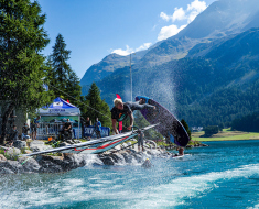 Vanora Engadinwind by Dakine 2020, Silvaplana, Switzerland.

European Freestyle Pro Tour
Windsurf Freestyle Tow-in Contest.
21 August, 2020
©Sailing Energy / Engadinwind 2020