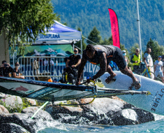 Vanora Engadinwind by Dakine 2020, Silvaplana, Switzerland.

European Freestyle Pro Tour
Windsurf Freestyle Tow-in Contest.
21 August, 2020
©Sailing Energy / Engadinwind 2020