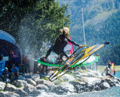 Vanora Engadinwind by Dakine 2020, Silvaplana, Switzerland.

European Freestyle Pro Tour
Windsurf Freestyle Tow-in Contest.
21 August, 2020
©Sailing Energy / Engadinwind 2020