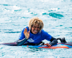 Vanora Engadinwind by Dakine 2020, Silvaplana, Switzerland.

European Freestyle Pro Tour
Windsurf Freestyle Tow-in Contest.
22 August, 2020
©Sailing Energy / Engadinwind 2020