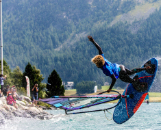 Vanora Engadinwind by Dakine 2020, Silvaplana, Switzerland.

European Freestyle Pro Tour
Windsurf Freestyle Tow-in Contest.
22 August, 2020

© Sailing Energy / Engadinwind 2020