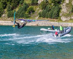 Vanora Engadinwind by Dakine 2021, Silvaplana, Switzerland. EFPT tow-in