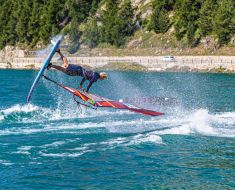 Vanora Engadinwind by Dakine 2021, Silvaplana, Switzerland. EFPT tow-in