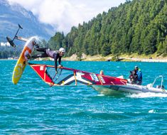 Vanora Engadinwind by Dakine 2021, Silvaplana, Switzerland. EFPT tow-in