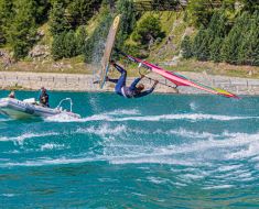 Vanora Engadinwind by Dakine 2021, Silvaplana, Switzerland. EFPT tow-in