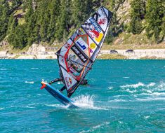 Vanora Engadinwind by Dakine 2021, Silvaplana, Switzerland. EFPT tow-in