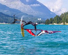 Vanora Engadinwind by Dakine 2021, Silvaplana, Switzerland. EFPT tow-in