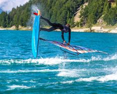 Vanora Engadinwind by Dakine 2021, Silvaplana, Switzerland. EFPT tow-in