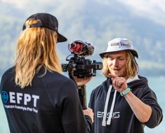 Vanora Engadinwind by Dakine 2021, Silvaplana, Switzerland. EFPT tow-in