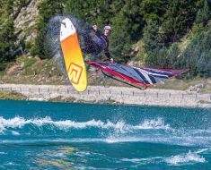 Vanora Engadinwind by Dakine 2021, Silvaplana, Switzerland. EFPT tow-in