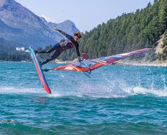 Vanora Engadinwind by Dakine 2021, Silvaplana, Switzerland. EFPT tow-in