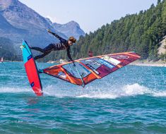 Vanora Engadinwind by Dakine 2021, Silvaplana, Switzerland. EFPT tow-in