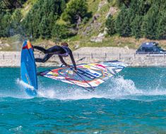 Vanora Engadinwind by Dakine 2021, Silvaplana, Switzerland. EFPT tow-in