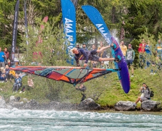 Vanora Engadinwind by Dakine 2021, Silvaplana, Switzerland. EFPT tow-in
