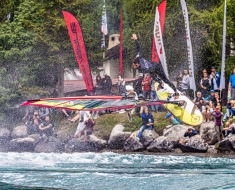 Vanora Engadinwind by Dakine 2021, Silvaplana, Switzerland. EFPT tow-in