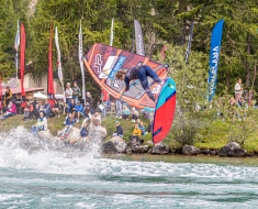 Vanora Engadinwind by Dakine 2021, Silvaplana, Switzerland. EFPT tow-in