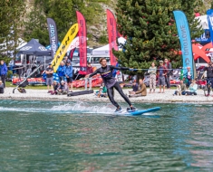 Vanora Engadinwind by Dakine 2021, Silvaplana, Switzerland. EFPT tow-in