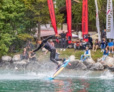 Vanora Engadinwind by Dakine 2021, Silvaplana, Switzerland. EFPT tow-in