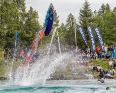 Vanora Engadinwind by Dakine 2021, Silvaplana, Switzerland. EFPT tow-in